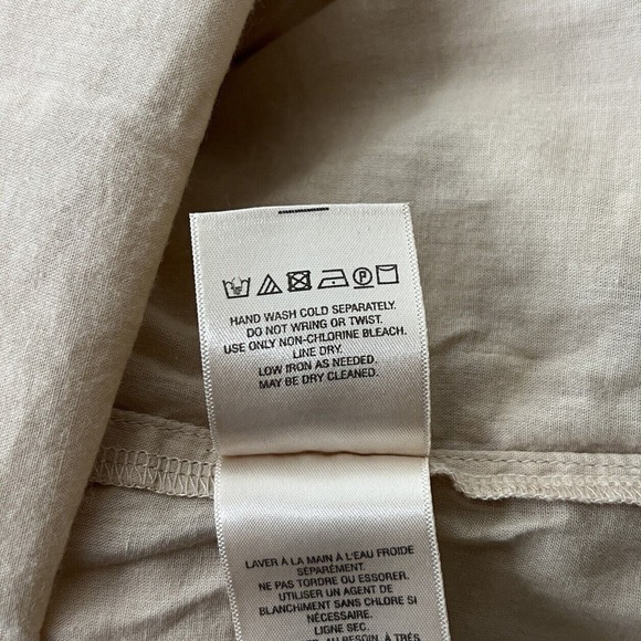 Anthropologie Maeve Dress Womens Small Cream Black Crochet Embroidered Slip Boho - Picture 8 of 8